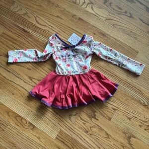 Winter Cheeky Plum NWT Dance Leo